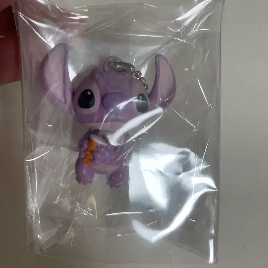 [BUNJANG] Angel Lilo &amp; Stitch Keyring / 앤젤 릴로와 스티치 키링