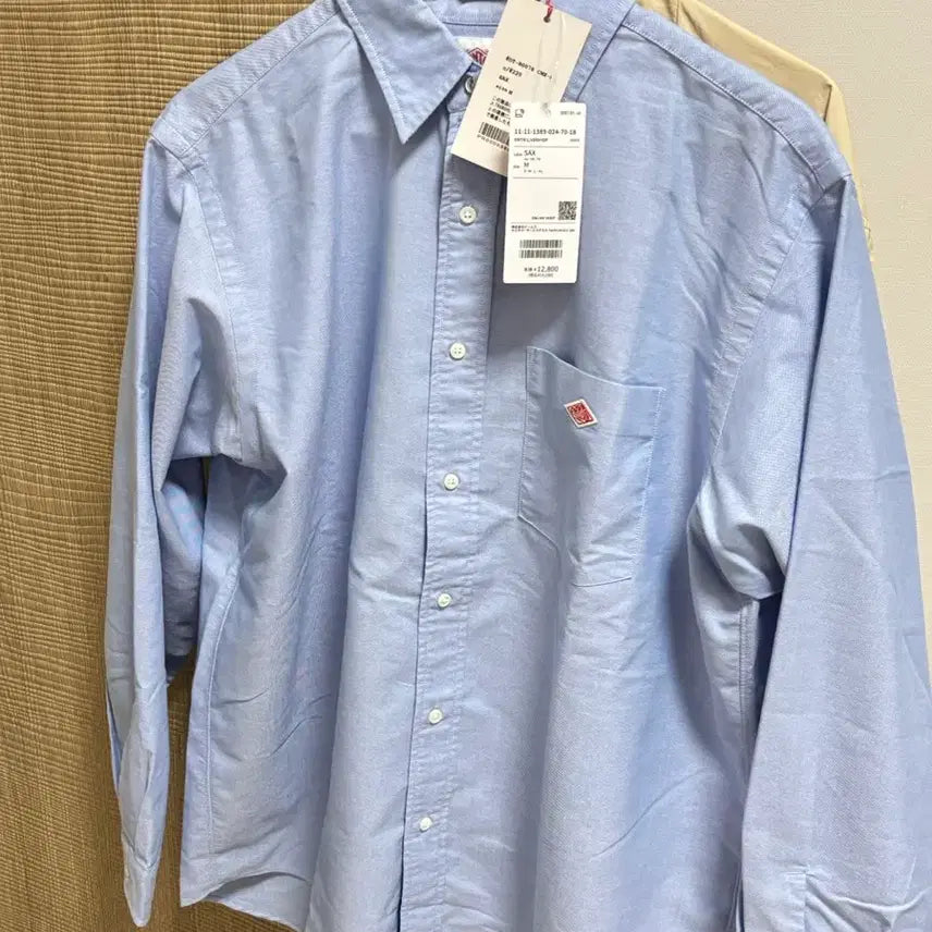 [BUNJANG] DANTON x BEAMS COOLMAX Oxford Shirt Sax Medium / 단톤 빔즈 쿨맥스 옥스포드 셔츠 sax m사이즈