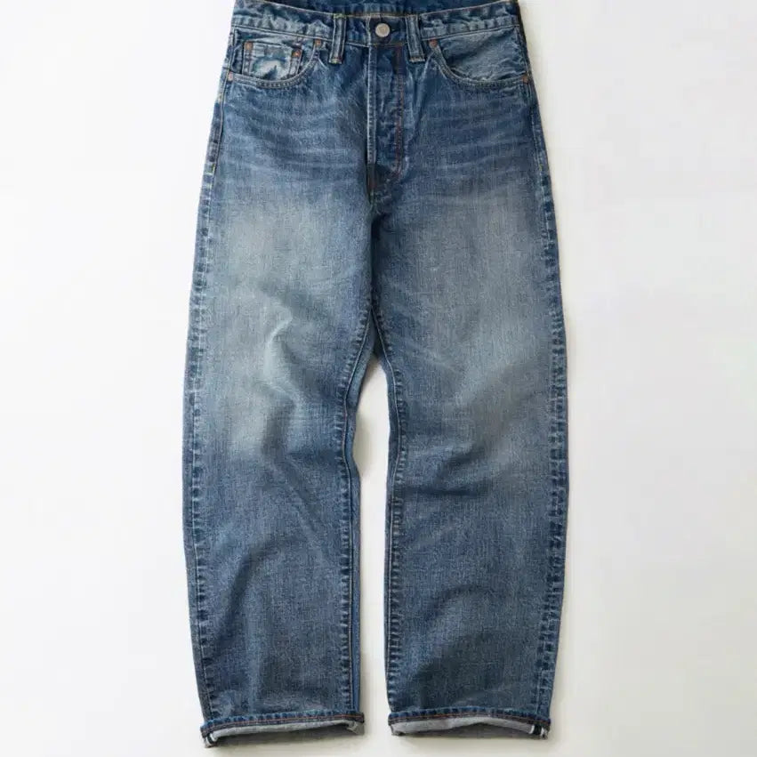[BUNJANG] Outstanding 40s Selvage Denim Straight Jeans / [L]아웃스탠딩 40s 셀비지 데님