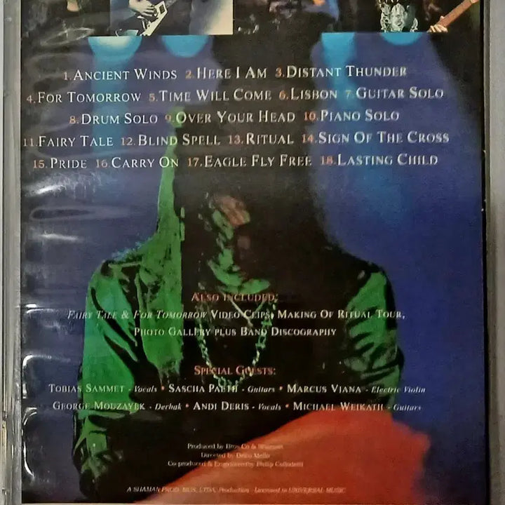 [BUNJANG] SHAMAN RITUALIVE 2003 Live Concert Metal DVD / 메탈 (영상) DVD SHAMAN의 RITUA LIVE