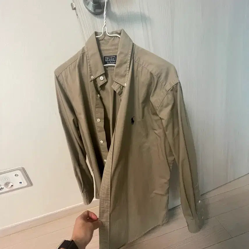 [BUNJANG] Polo Beige Shirt Size 95 / 베이지 폴로 셔츠 95