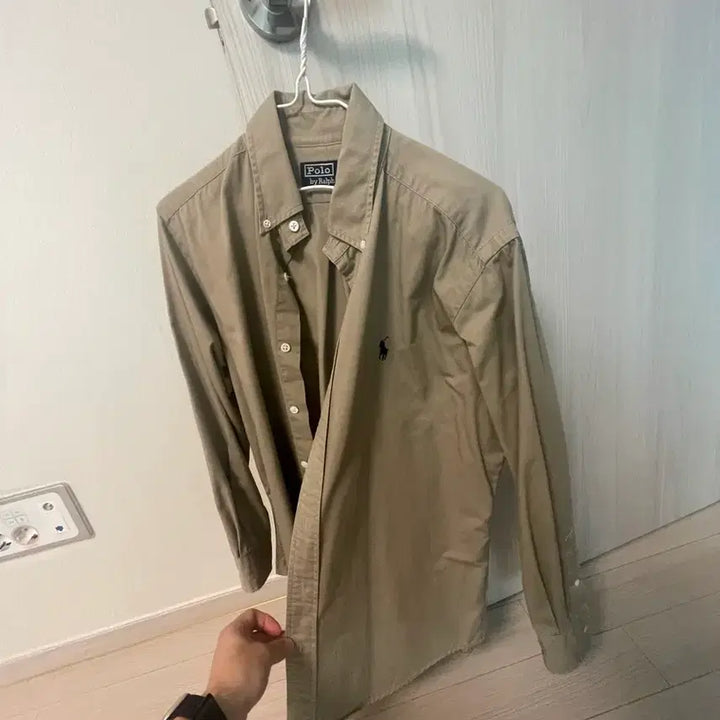 [BUNJANG] Polo Beige Shirt Size 95 / 베이지 폴로 셔츠 95