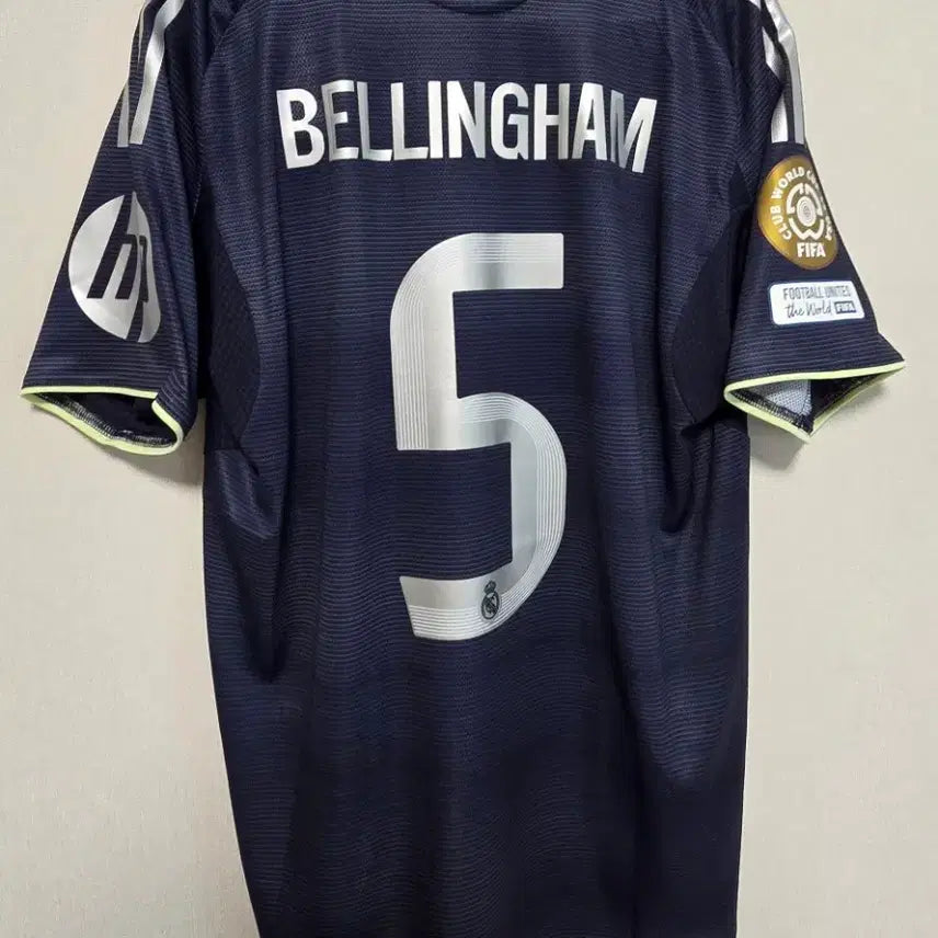 [BUNJANG] Real Madrid 25/26 Bellingham Away Authentic Short Sleeve Jersey No. 5 / 25/26 레알 마드리드 어웨이 어센틱 반팔 No.5 벨링엄