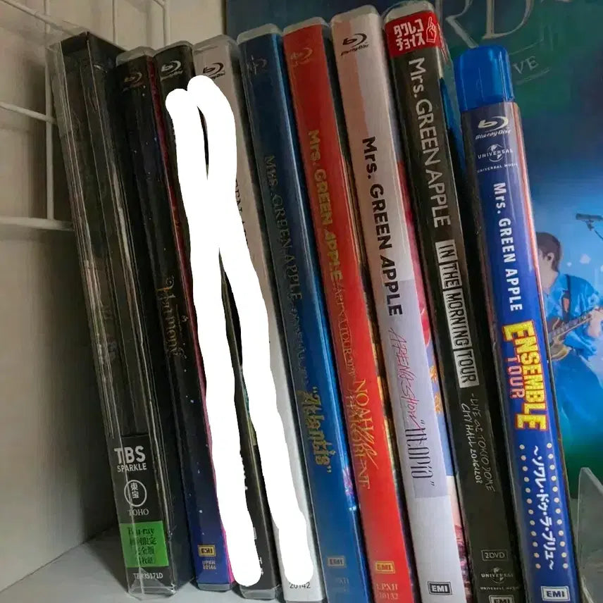 [BUNJANG] Mrs. GREEN APPLE Blu-ray &amp; DVD Collection / 블루레이 DVD 양도 미세스그린애플 Mrs. GREEN APPLE