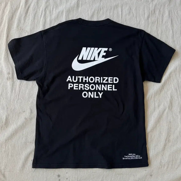[BUNJANG] Nike Lettering Back Logo Short Sleeve T-Shirt XXL / 나이키 레터링 백로고 반팔 XXL