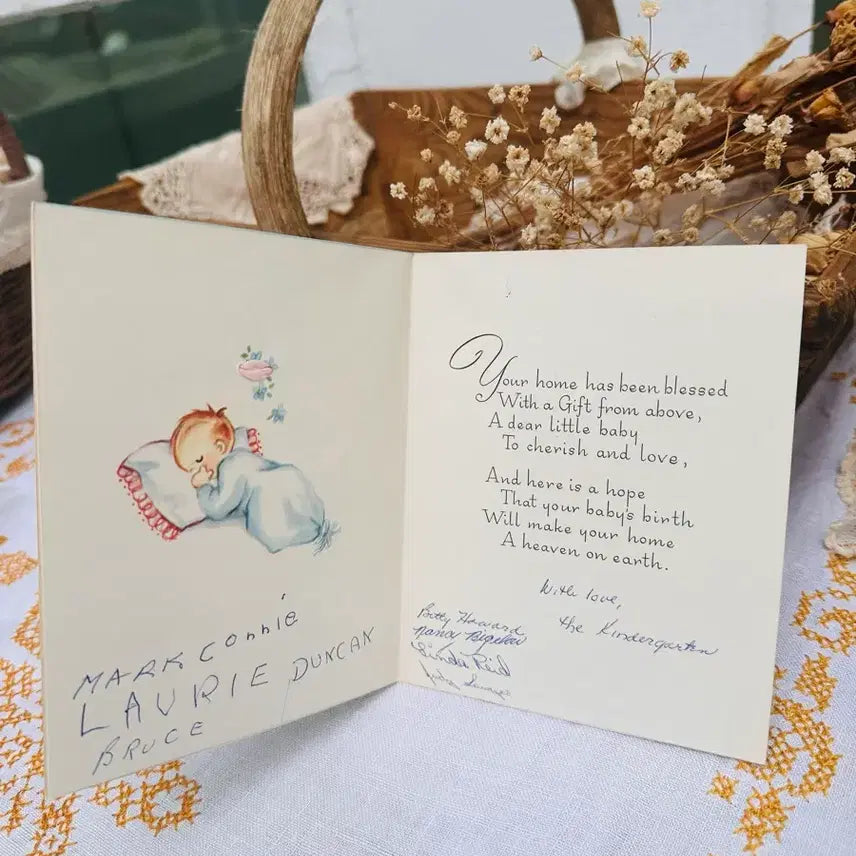 [BUNJANG] Vintage Baby Cards / 빈티지 베이비카드 뒹굴뒹굴