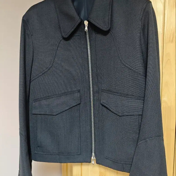 [BUNJANG] MAMAGARI Marzotto Wool Blouson Sample Jacket / 마마가리 마르조또 울 블루종 샘플자켓 48