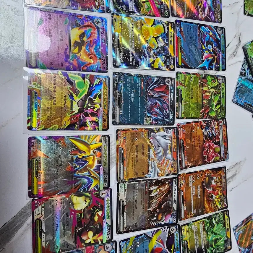 [BUNJANG] Pokemon TCG EX RR Cards Bundle Set - 176 Cards / 장당300원 이하 포켓몬카드ex rr 카드 176장