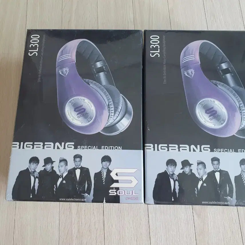 [BUNJANG] BIGBANG Special Edition SOUL SL300 Headphones / SOUL SL300 BIGBANG 스페셜 에디션 헤드폰