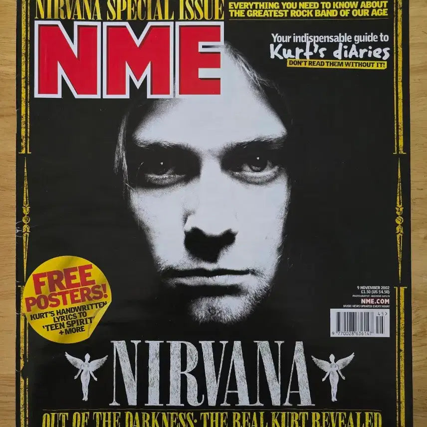 [BUNJANG] Nirvana NME Large Magazine (November 2002) / 매거진 NIRVANA NME 라지 매거진