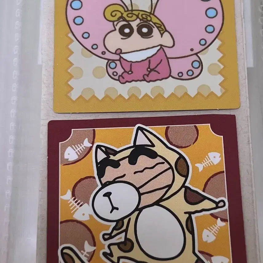 [BUNJANG] Crayon Shin-chan Choco-bi Stickers (9 pcs) / 판매) 짱구 초코비 스티커 9매