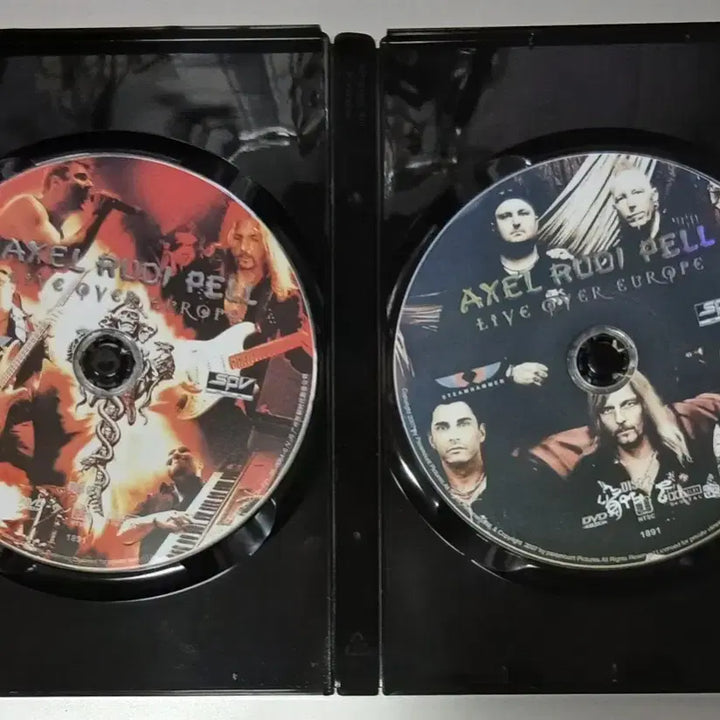 [BUNJANG] Axel Rudi Pell Live Over Europe 2-Disc Metal Concert DVD Set / 메탈 (영상) DVD 2장 악셀 루디 펠 라이브 오버 유럽