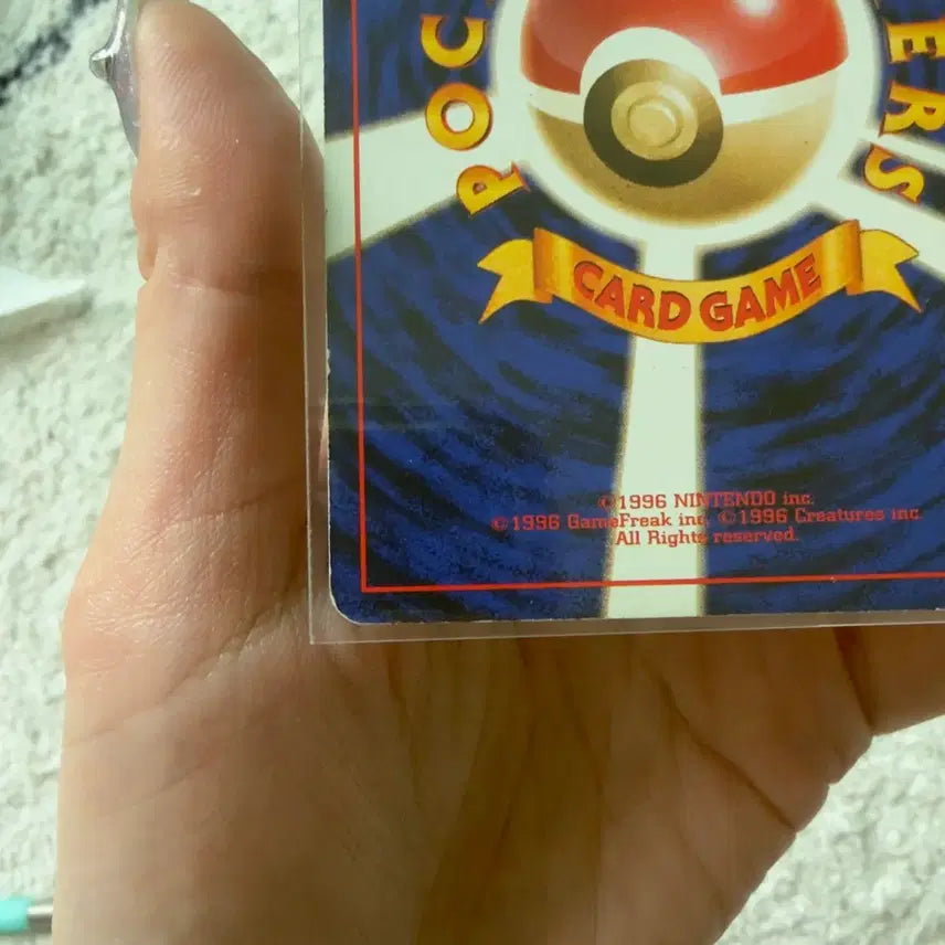 [SOLD OUT] 1996 포켓몬 초판 카드 [썬더 145]