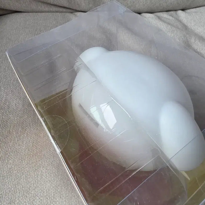 [BUNJANG] White Dog Piggy Bank Figure / 흰둥이 저금통 피규어