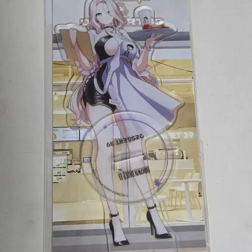 [BUNJANG] Brown Dust 2 x Dessert 39 Darian Acrylic Stand + Photocard / 브라운더스트2X디저트39 콜라보 다리안 아크릴스탠드+포토카드