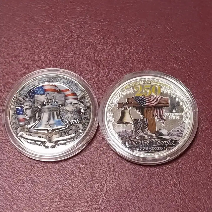 [BUNJANG] United States 250th Anniversary Limited Edition Coin Set (2 Types) / 미국 250주년기념한정판주화2종 세트