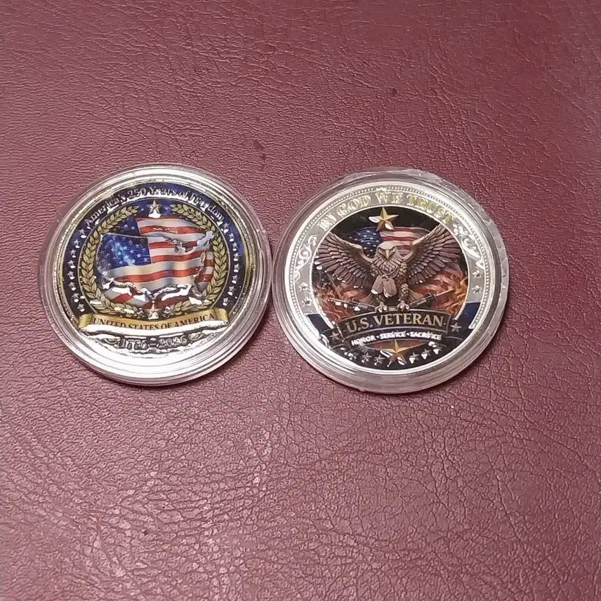 [BUNJANG] United States 250th Anniversary Limited Edition Coin Set (2 Types) / 미국 250주년기념한정판주화2종 세트