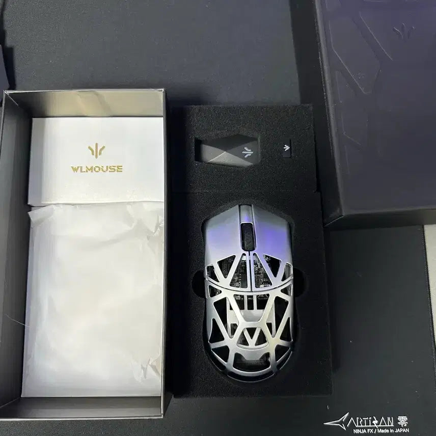 [BUNJANG] WLMouse Beast X MAX Silver Mouse / 풀박정발) WLMouse Beast X MAX 실버 마우스