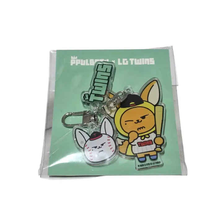 [BUNJANG] TXT Yeonjun Bbabtu Hwanchun LG Twins Acrylic Keyring / (연준) 뿔바투 황춘 LG트윈스 아크릴키링