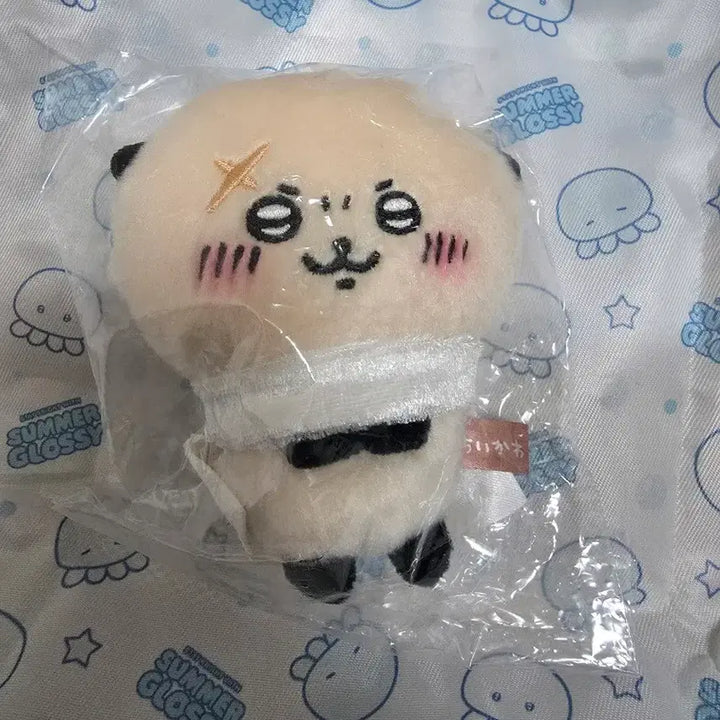 [BUNJANG] Chiikawa Lotco Basic Mascot Plush Keychain / 치이카와) 랏코 기본 마스코트 인형 키링