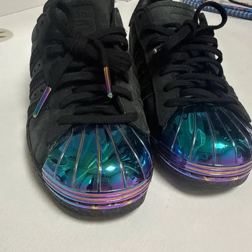[BUNJANG] Adidas Superstar 80s Metal Toe Limited Edition Black / 한정판 아디다스 슈퍼스타 80s 메탈토 220