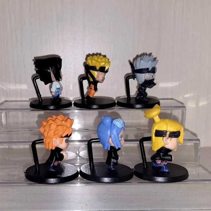 [BUNJANG] Naruto Shippuden Classic Figure Gacha Set of 6 / 일괄세트) 나루토 질풍전 고전 피규어 가챠 전6종