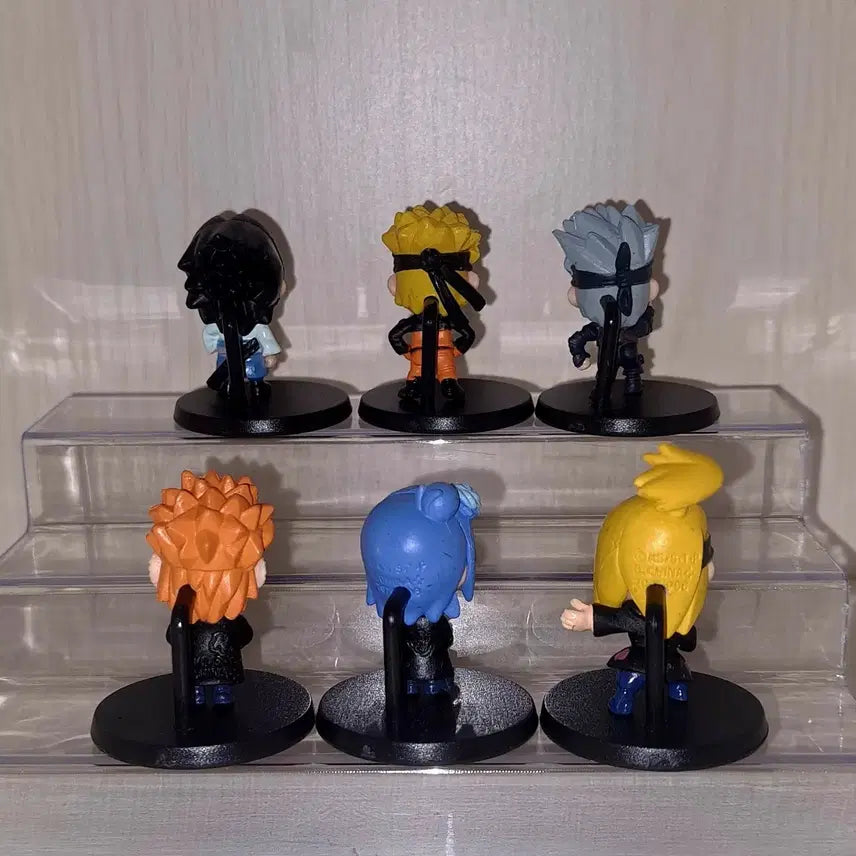 [BUNJANG] Naruto Shippuden Classic Figure Gacha Set of 6 / 일괄세트) 나루토 질풍전 고전 피규어 가챠 전6종