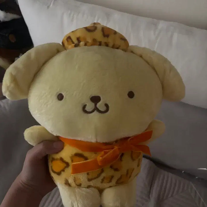 [SOLD OUT] 산리오 폼폼푸린 호피 레오파드 중형 인형