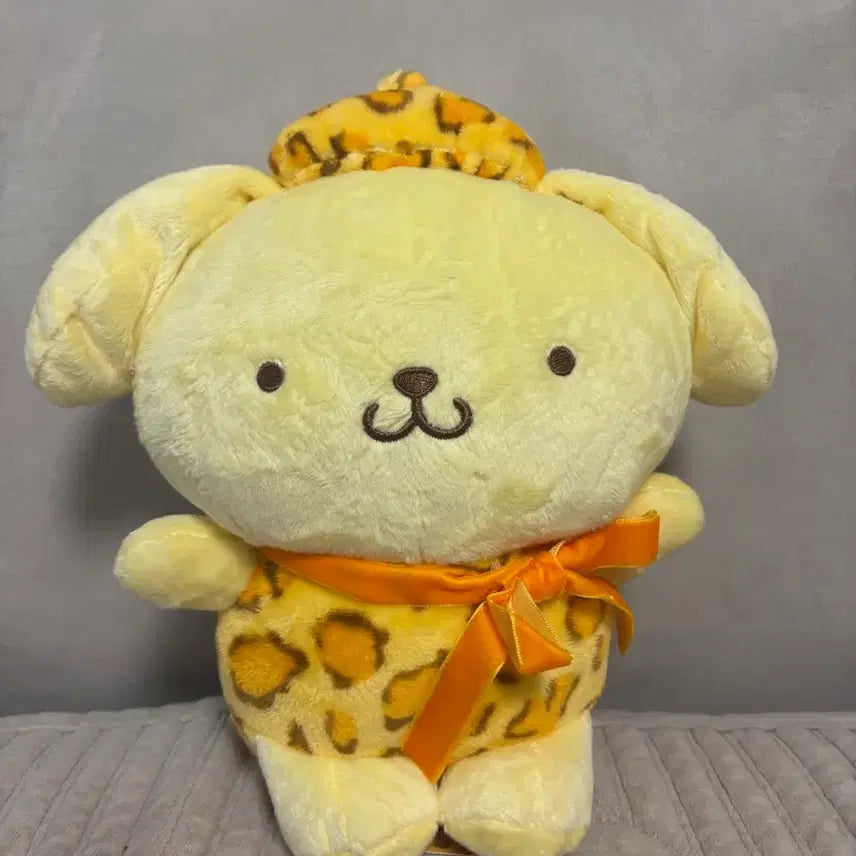[SOLD OUT] 산리오 폼폼푸린 호피 레오파드 중형 인형