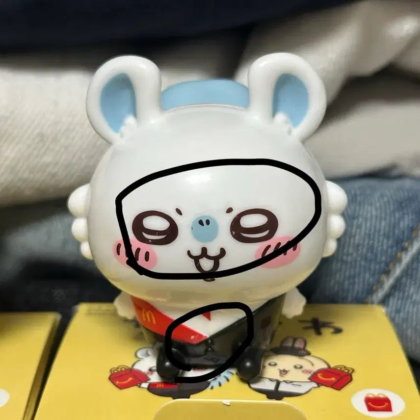 [SOLD OUT] 치이카와 맥도날드 해피밀 2탄 우사기 시사 모몽가 일괄