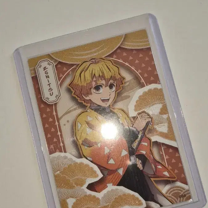 [BUNJANG] Demon Slayer Highlight Pika Union Profile Card Zenitsu &amp; Machiboke Gacha / 귀멸의칼날 하이라이트픽 유니온 프로필 카드 젠이츠 및 마치보케 가챠