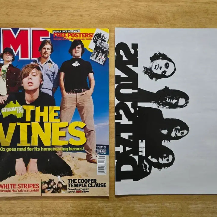 [SOLD OUT] 매거진 The Vines NME 라지 매거진 + 리버틴스 포스터