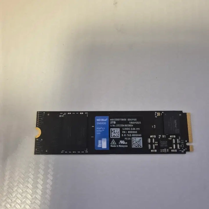 [BUNJANG] SanDisk WD Blue SN5100 NVMe SSD 2TB / 샌디스크 WD Blue SN5100 NVMe SSD 2테라