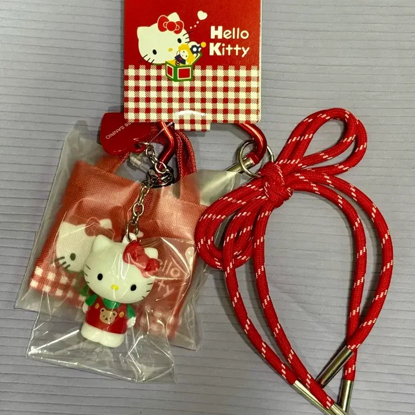 [SOLD OUT] (미개봉)산리오카라비너참키링/키티
