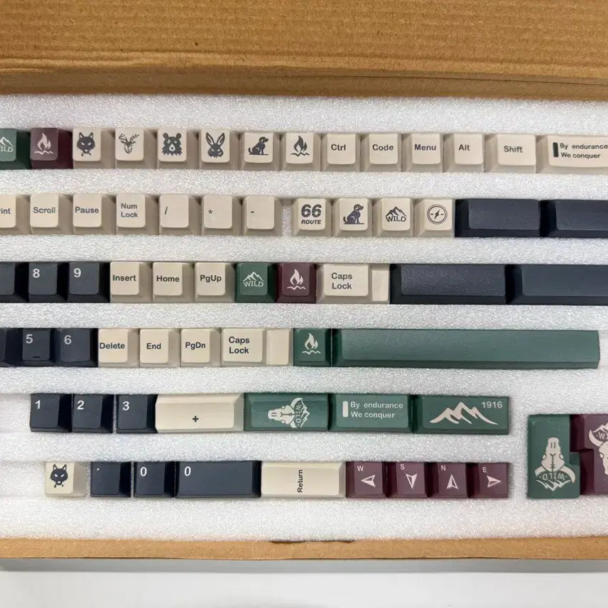 BUNJANG] GMK Wild Keycap Set / 짭 와일드 기계식키보드 키캡