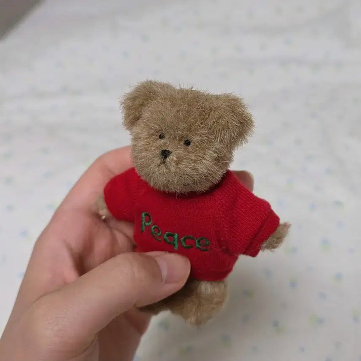 [BUNJANG] Boyds Bears Peace Choco Chomi Mini Vintage Keychain Classic Toy Retro Bear Doll / 보이즈베어 peace 쪼꼬미 빈티지 키링 고전 완구 레트로 곰 인형