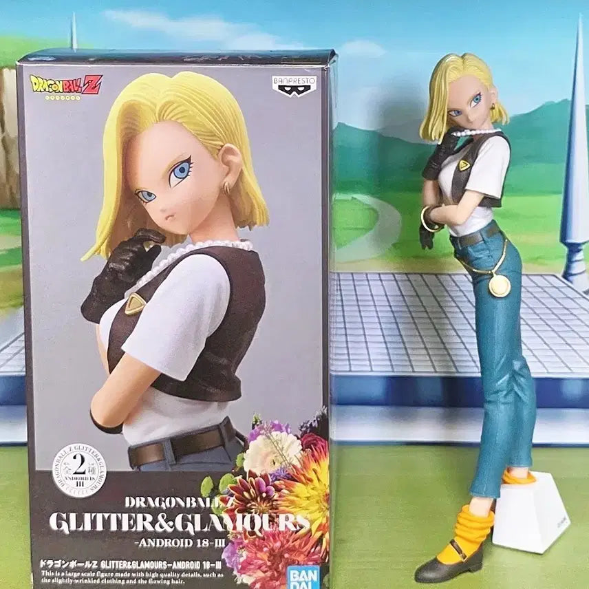 [BUNJANG] Dragon Ball Z Glitter &amp; Glamours Android 18 Figure / 드래곤볼Z GLITTER&amp;GLAMOURS 안드로이드 18호 피규어
