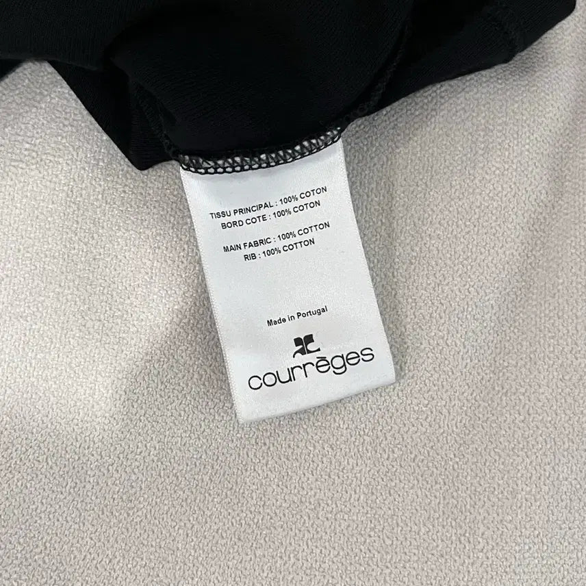 [BUNJANG] Courreges Short Sleeve T-Shirt / 꾸레쥬 반팔