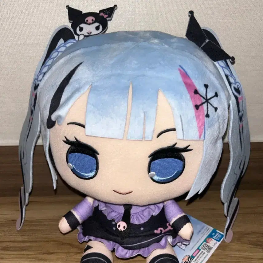 [BUNJANG] Snow Miku x Sanrio Kuromi Doll 30cm / 스노우미쿠x산리오 쿠로미 인형 30cm
