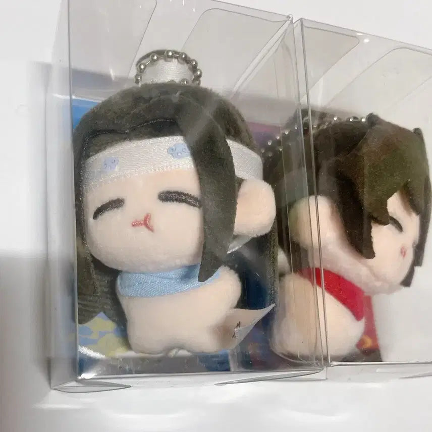 [BUNJANG] Mo Dao Zu Shi Wangxian 5cm Plush Doll (Wei Wuxian &amp; Lan Wangji) - Sealed / 마도조사 망무 5cm 인형 위무선 남망기 미개봉