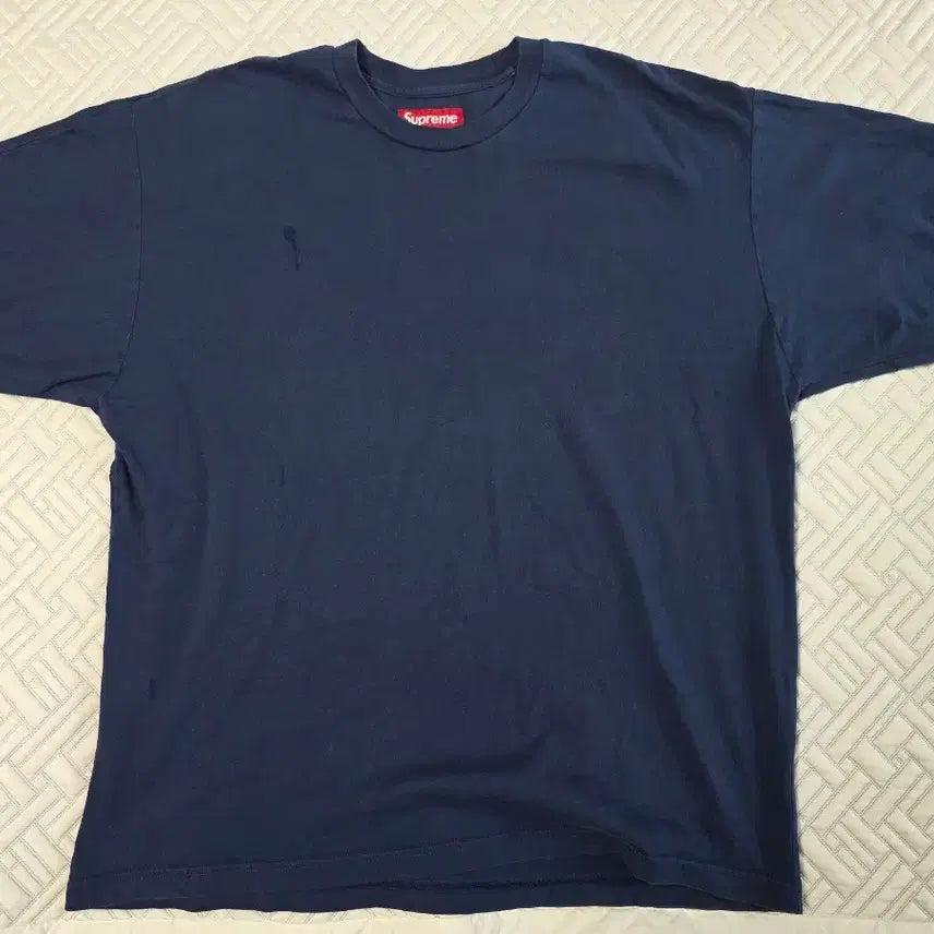[BUNJANG] Supreme 25ss Big Back Logo S/S T-Shirt (M) / [M] 25ss Supreme Intarsia 빅 백로고 반팔 티셔츠