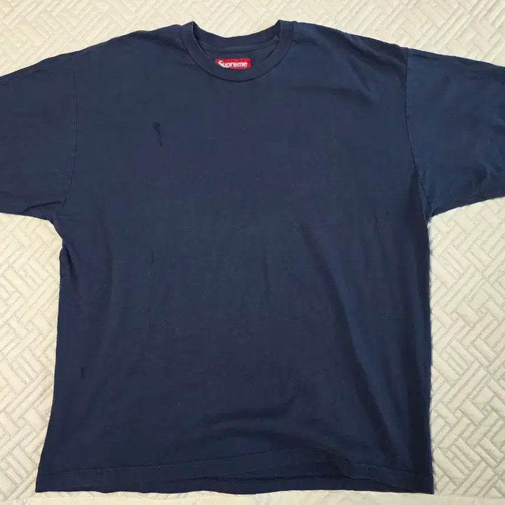 [BUNJANG] Supreme 25ss Big Back Logo S/S T-Shirt (M) / [M] 25ss Supreme Intarsia 빅 백로고 반팔 티셔츠