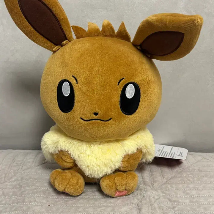 [BUNJANG] Pokemon Eevee Plush Medium / 포켓몬스터 이브이 인형 중형