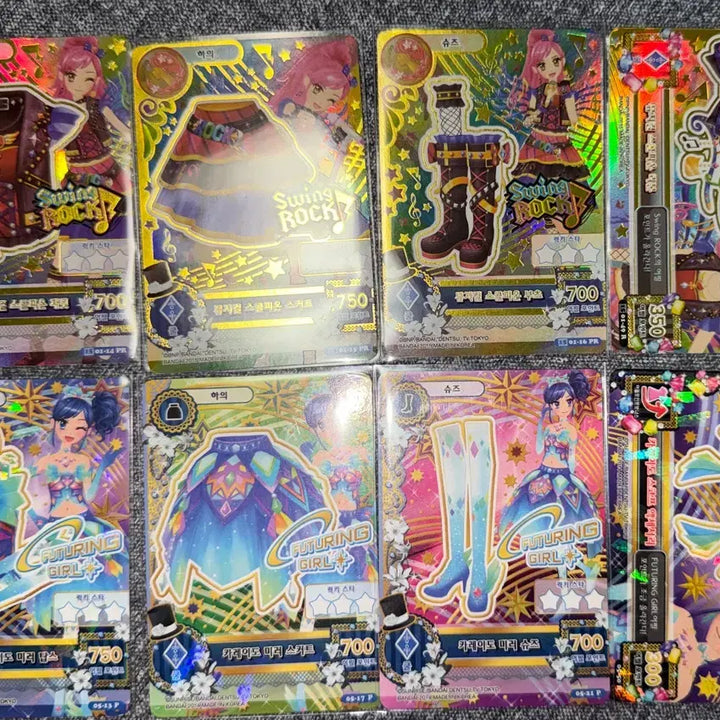 [BUNJANG] Aikatsu Ichigo Yurika Aurora Kiss Gos Magic Bundle Set / 파격 세일 40) 아이엠스타 아이카츠 일괄 오로라키스 고스매직 이치고