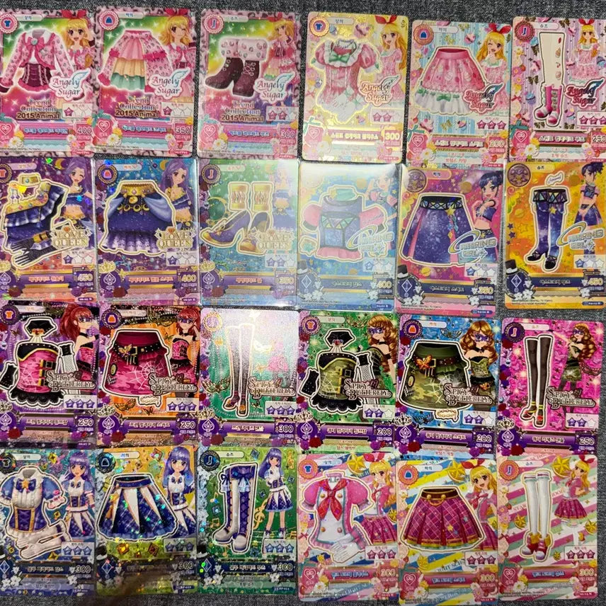 [BUNJANG] Aikatsu Ichigo Yurika Aurora Kiss Gos Magic Bundle Set / 파격 세일 40) 아이엠스타 아이카츠 일괄 오로라키스 고스매직 이치고