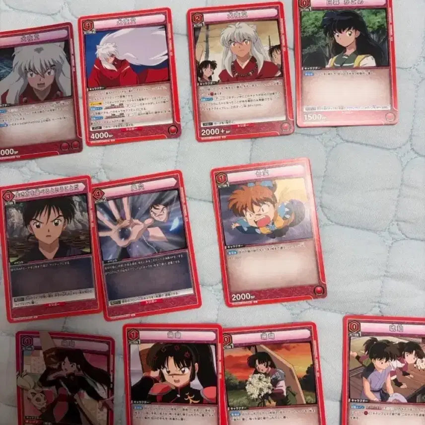 [BUNJANG] Inuyasha Arena Cards Inuyasha and Company Bundle Set / 이누야샤 아레나 카드 이누야샤 일행 일괄