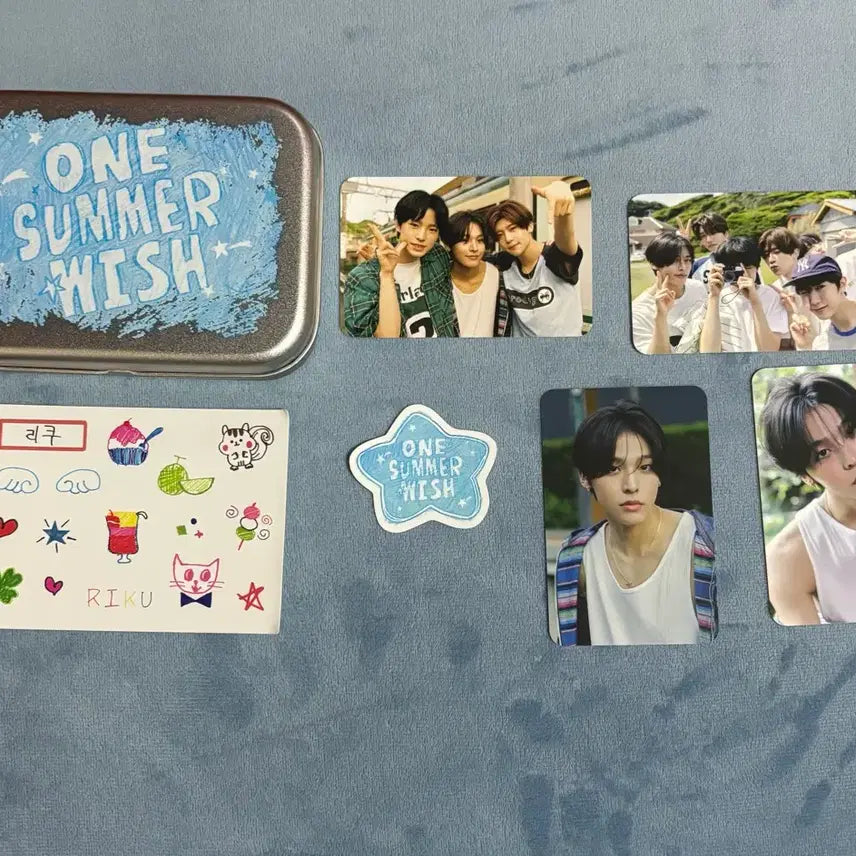 [SOLD OUT] 엔시티 위시 여름 전시회 틴케이스 개봉