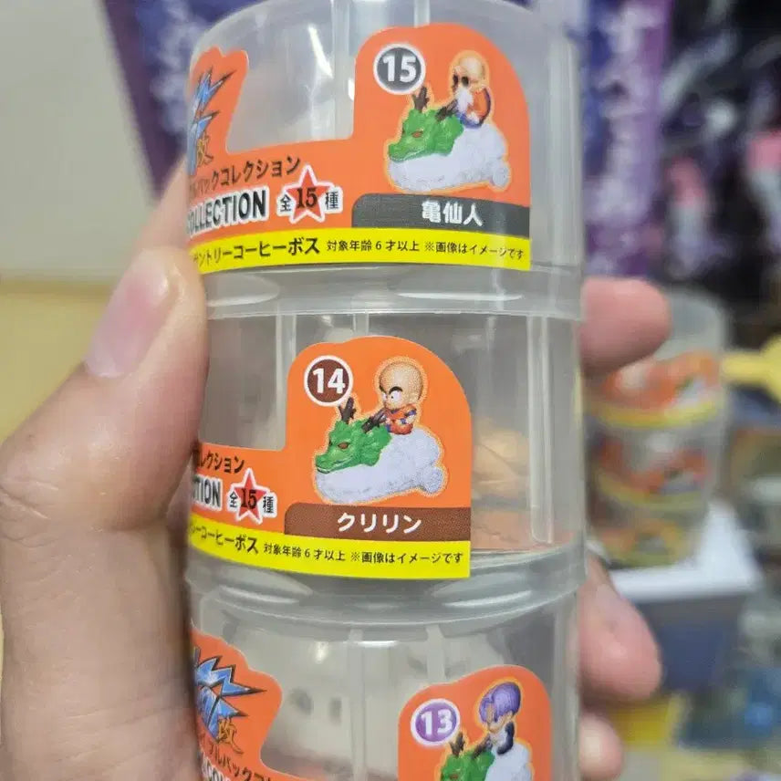 [BUNJANG] Dragon Ball Full Back Collection Complete Set of 15 Types / 드래곤볼 풀백 콜렉션 15종풀세트