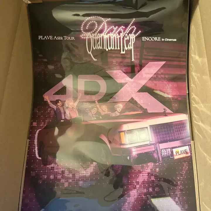 [BUNJANG] PLAVE CGV 4DX Poster / 플레이브 cgv 4dx 포스터 양도 판매