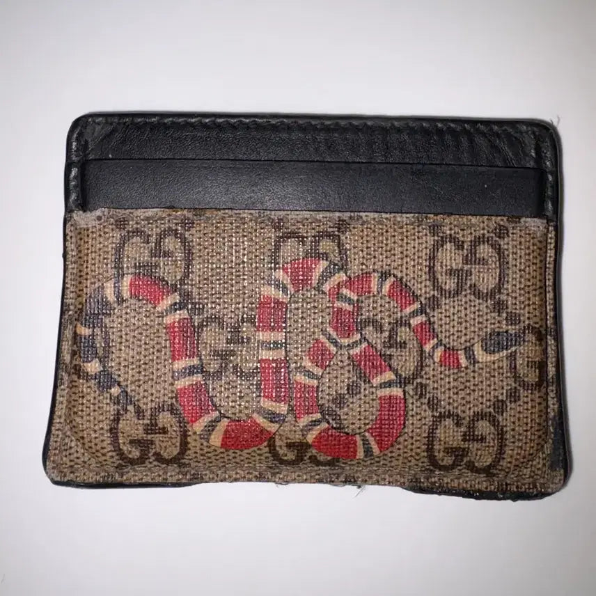 [BUNJANG] Gucci Snake Card Holder / 급처)구찌 스네이크 카드지갑